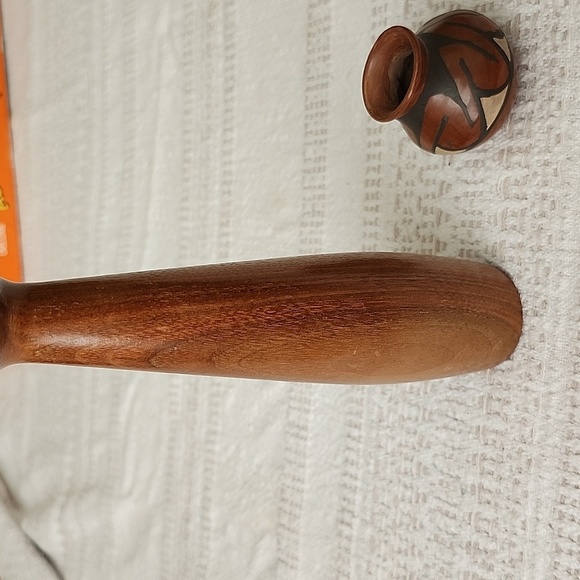 Bud vases, wooden pottery vases, home decoration photo staging farmhouse native - Picture 8 of 8